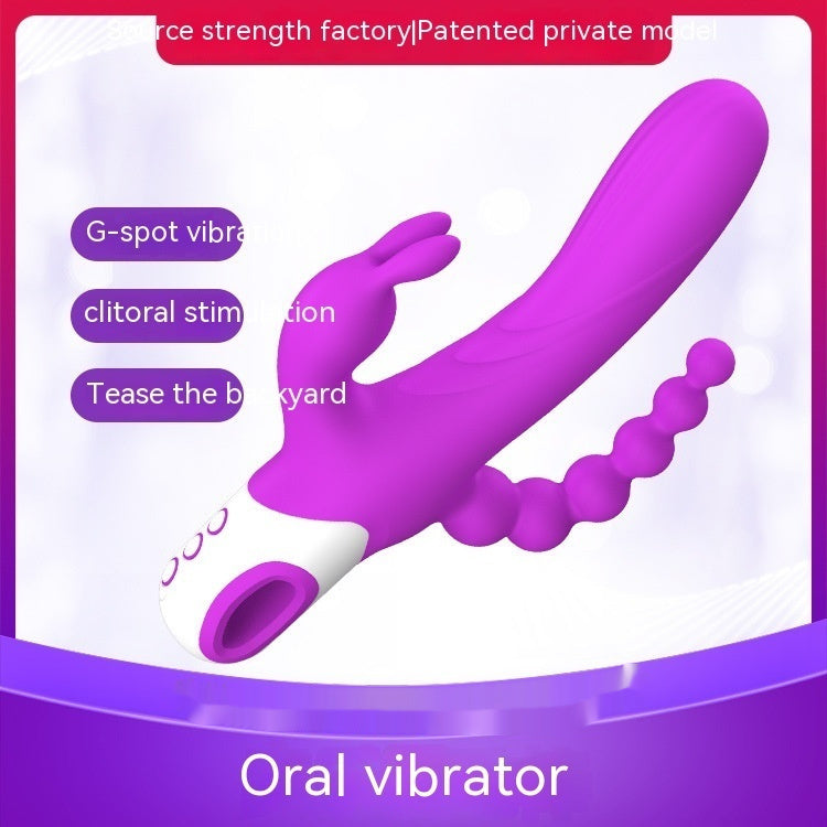 BunnyPulse Clitoral Vibrator – Electric Silicone Pleasure Toy for Women