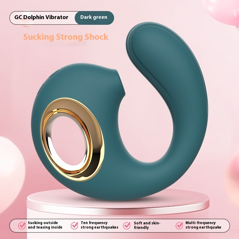 Electric Female Toy Supplies – GC Dolphin Vibrator for Women