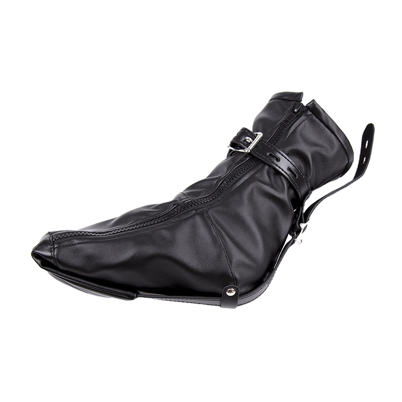 PawPlay Adjustable Leather Hand & Leg Restraints – BDSM Bondage Set