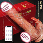 RealMotion Swing Heating Telescopic Dildo