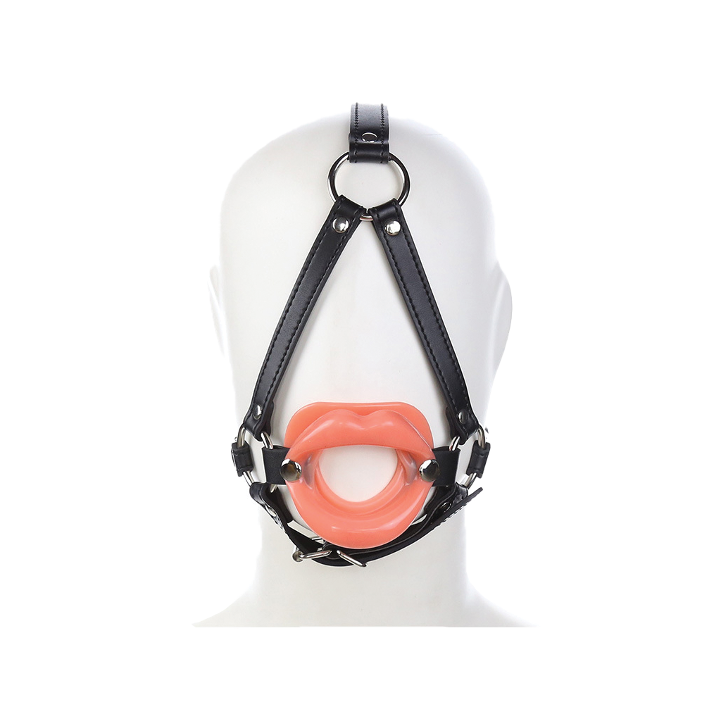 IronGrip Adjustable Leather Mouth Opener – Adult Bondage Toy