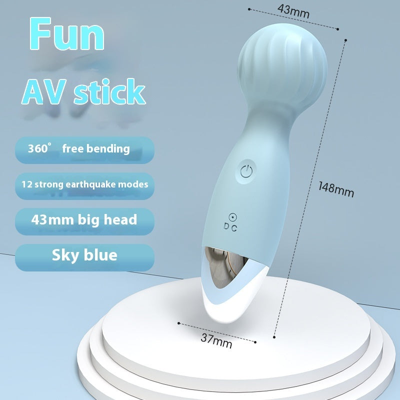 Mute Female Toy – 12-Mode Vibrating Masturbation Device for Women