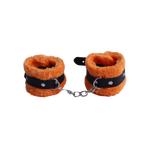 VelvetGrip PU Plush Handcuffs – Soft BDSM Restraint Toy for Adults