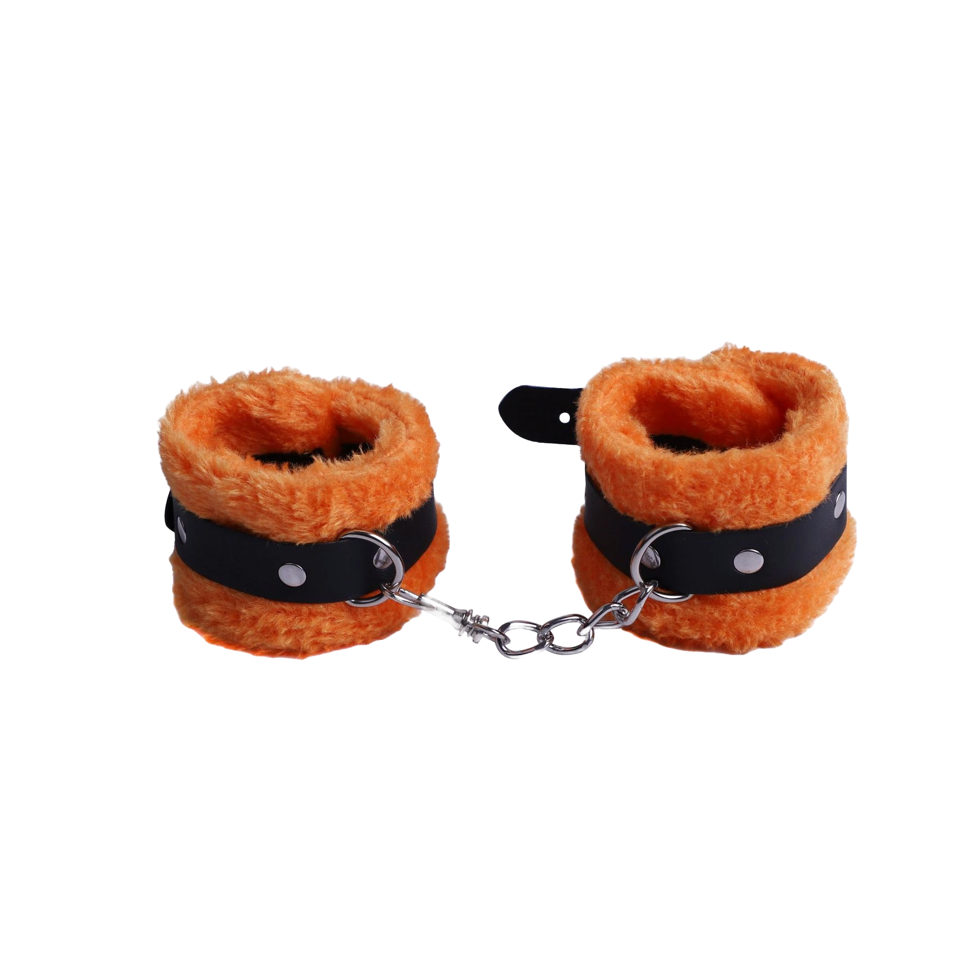 VelvetGrip PU Plush Handcuffs – Soft BDSM Restraint Toy for Adults