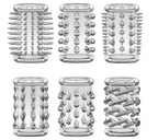 Crystal Finger Ring Male Toy Set – 6-Piece Stretchable TPR Pleasure Rings