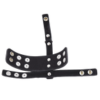 PowerExtend Men’s Cock Bondage & Extension Set – Leather & Alloy Restraint Toy