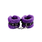 VelvetGrip PU Plush Handcuffs – Soft BDSM Restraint Toy for Adults