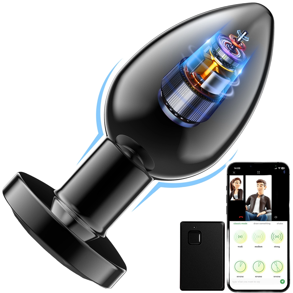 VibeControl Remote Anal Plug – 10-Mode Vibrating Prostate & Anal Massager for Couples