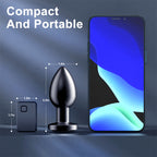 VibeControl Remote Anal Plug – 10-Mode Vibrating Prostate & Anal Massager for Couples