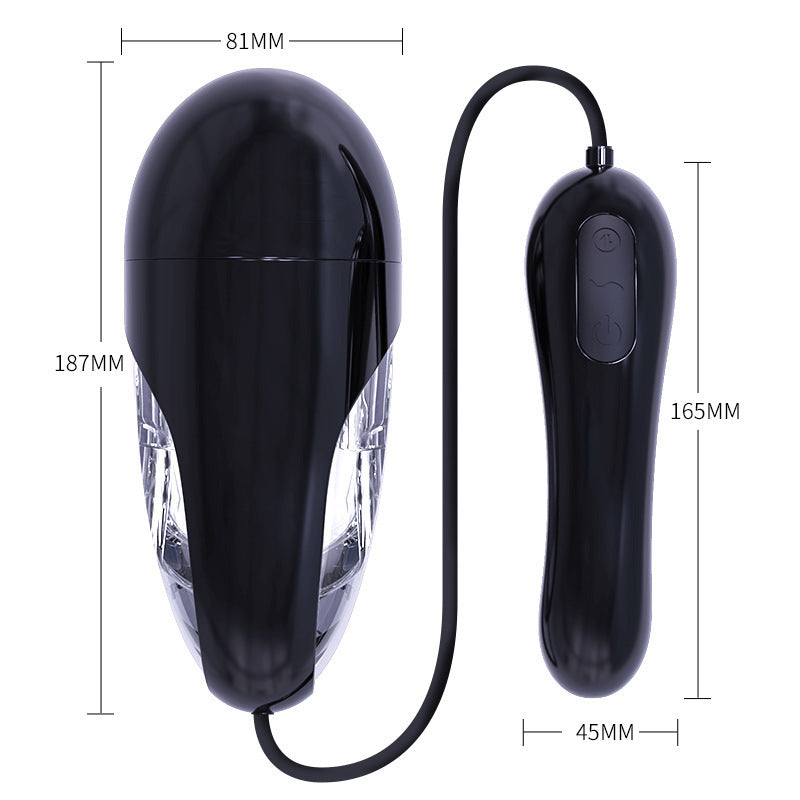 Electric Sucking Male Masturbation Cup – 10 Vibration Modes & 3 Suction Levels