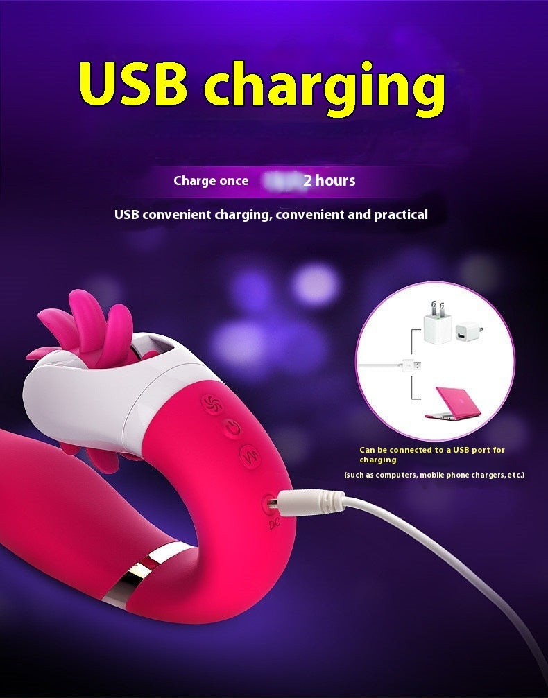 Honey Kiss Vibrating Dildo Spear