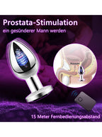 VibeControl Remote Anal Plug – 10-Mode Vibrating Prostate & Anal Massager for Couples