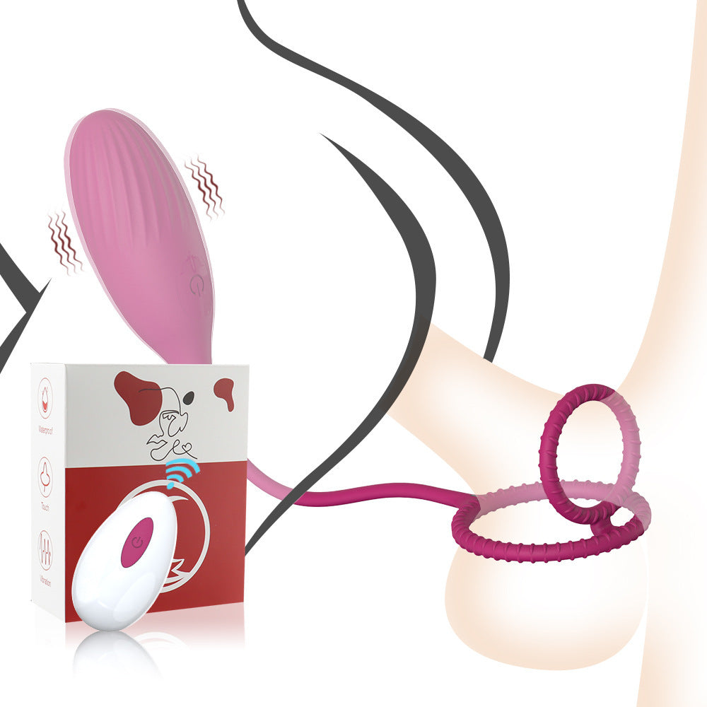 Charging Wireless Remote Control Tadpole Horseshoe Ring for Couples