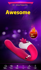 Honey Kiss Vibrating Dildo Spear